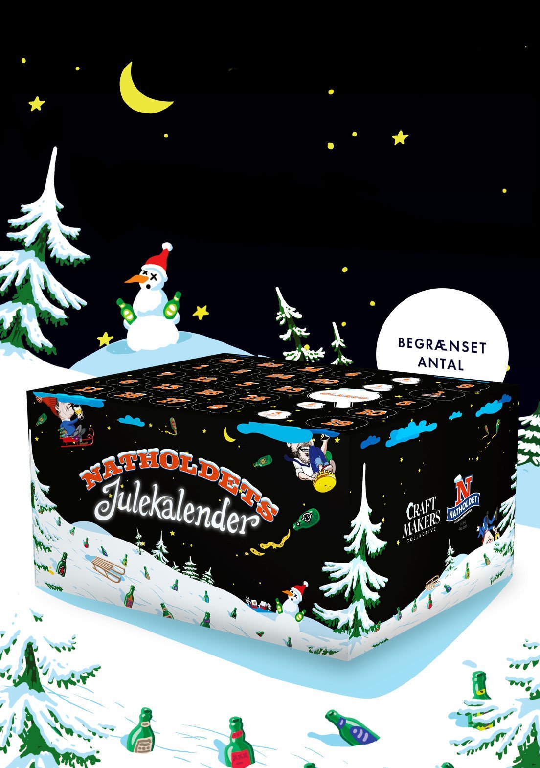Natholdets øljulekalender