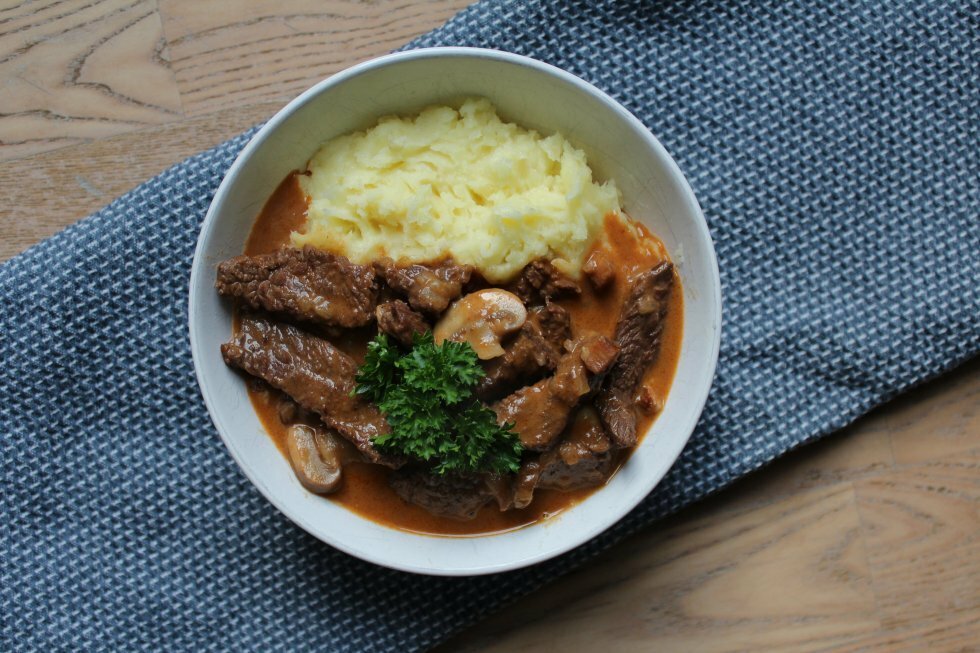 Bøf Stroganoff