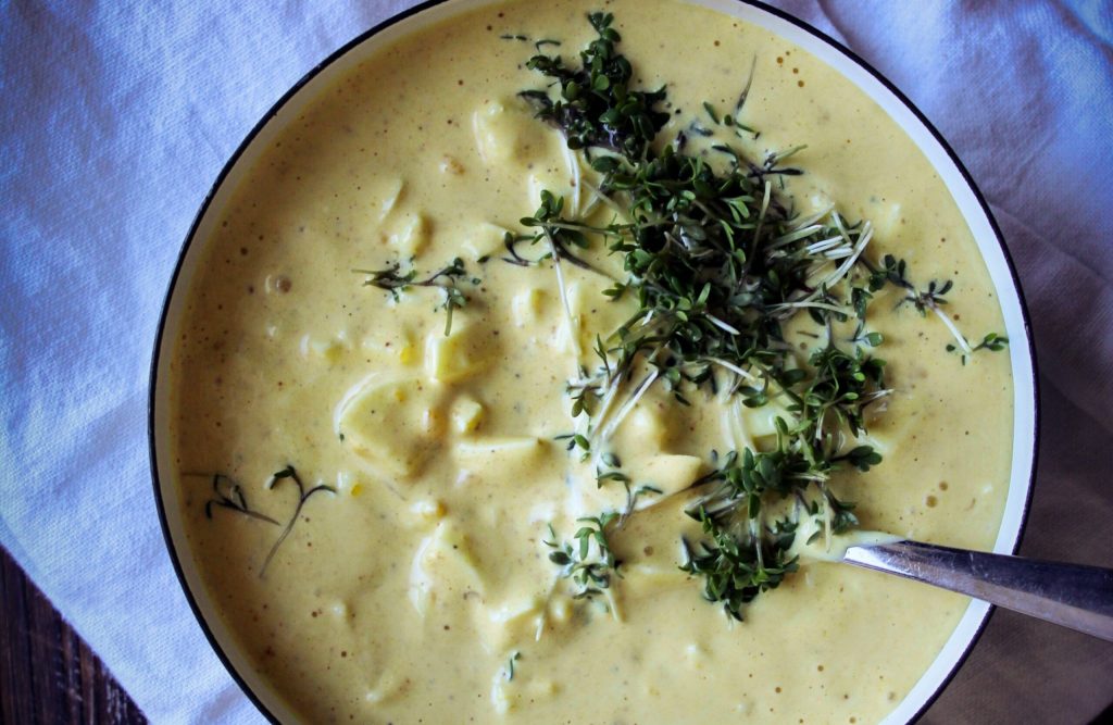 Hjemmelavet æggesalat