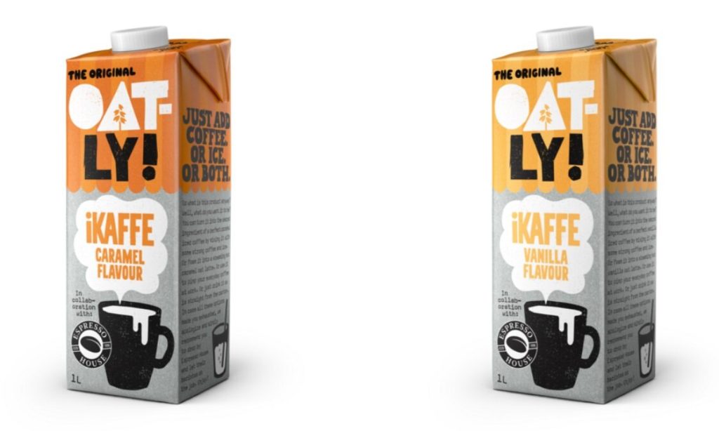 Oatly lancerer iKaffe Vanilla og iKaffe Caramel i samarbejde med Espresso House