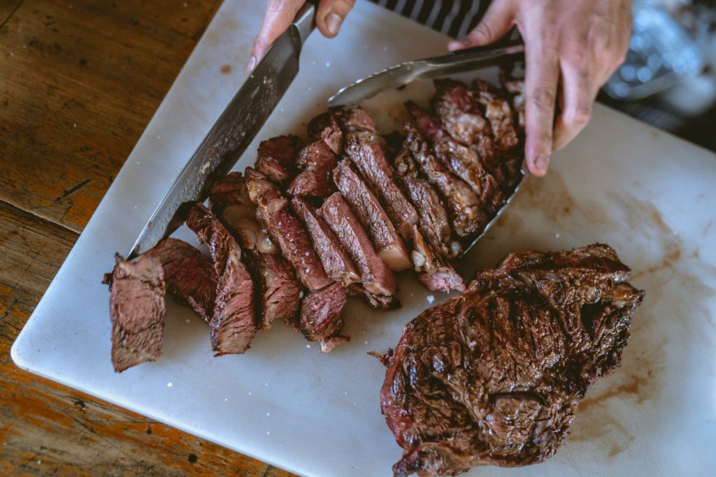 Det bedste oksekød til en perfekt blue rare steak, der smelter i munden