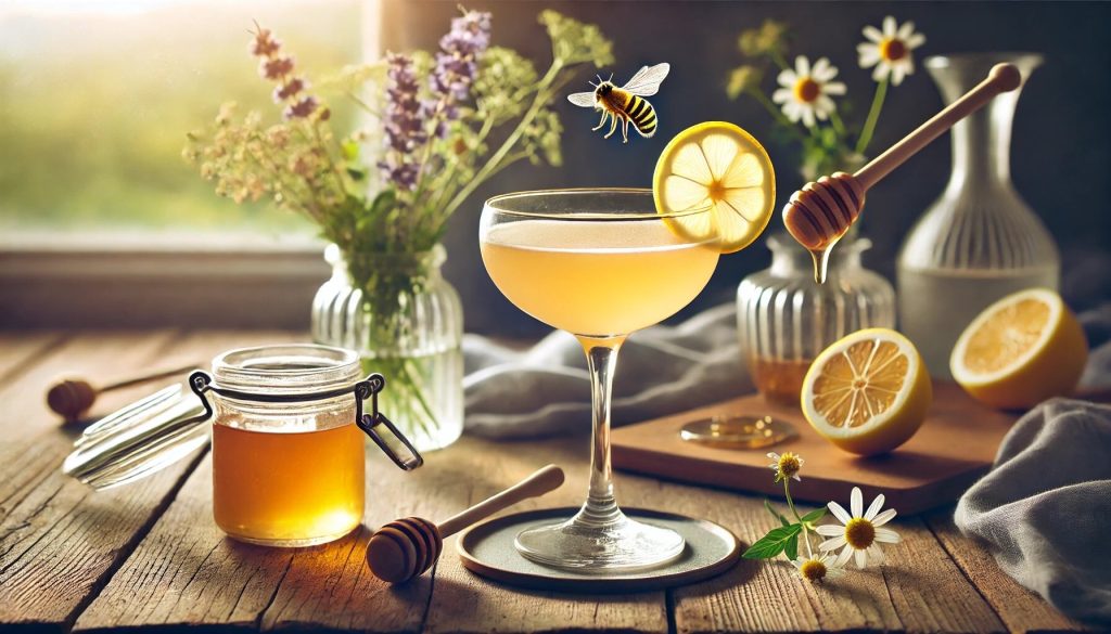 Sådan laver du en klassisk Bees Knees cocktail med kun 3 ingredienser