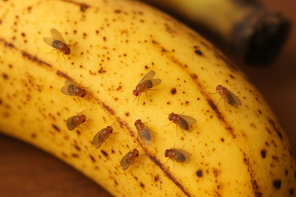 Hæld dette i afløbet og sig farvel til bananfluer på under 24 timer