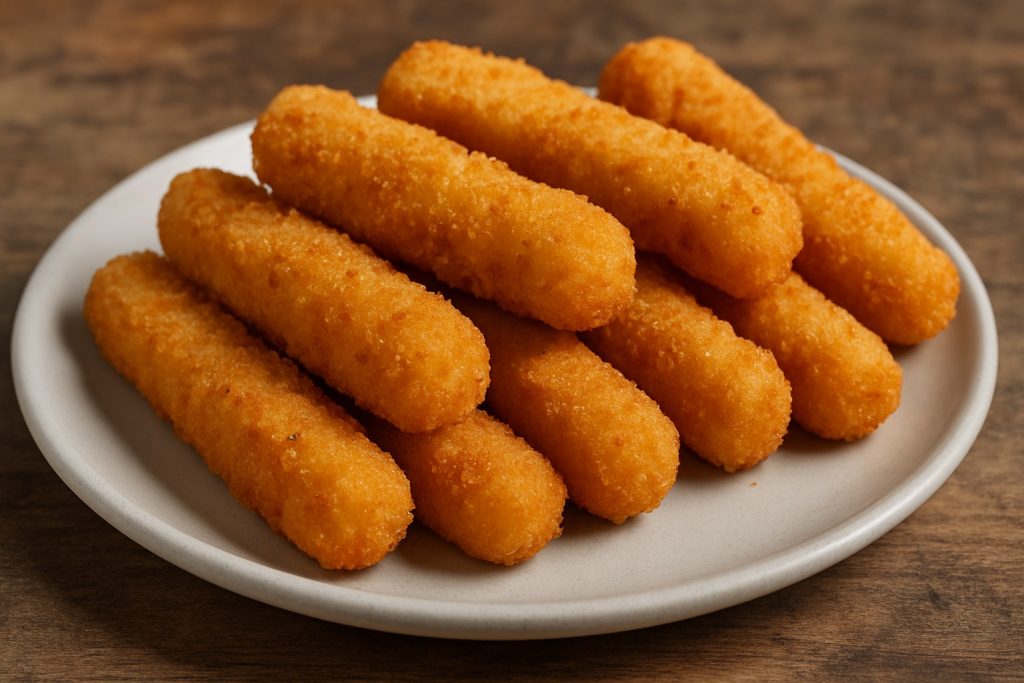 Byt rasp ud med denne sprøde ingrediens, næste gang du laver mozzarella sticks