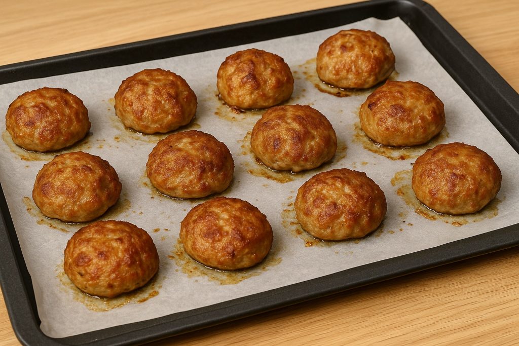 Frikadeller i ovn