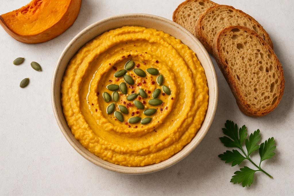 Græskar-hummus