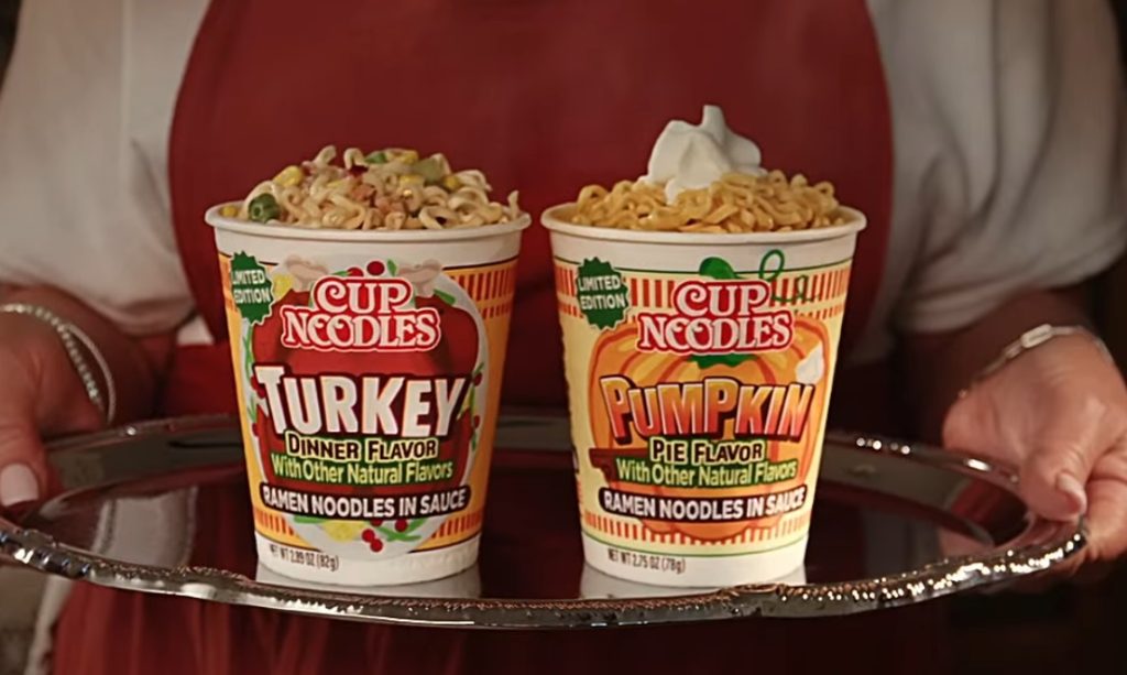 Cup Noodles lancerer Thanksgiving-ramen: med smag af kalkun og… græskartærte