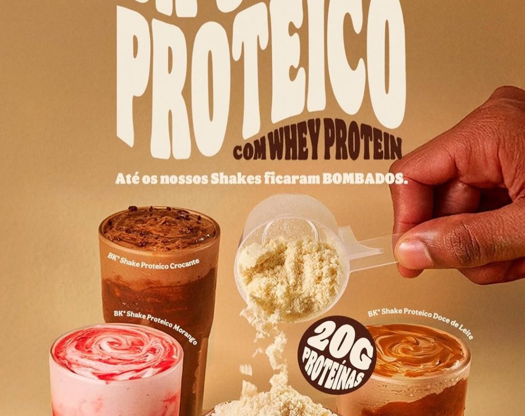 Burger King tester proteinshake af i Brasilien