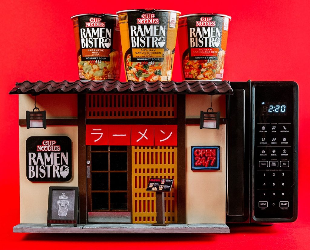 Cup Noodles bliver fancy med ny ‘Ramen Bistro’-serie