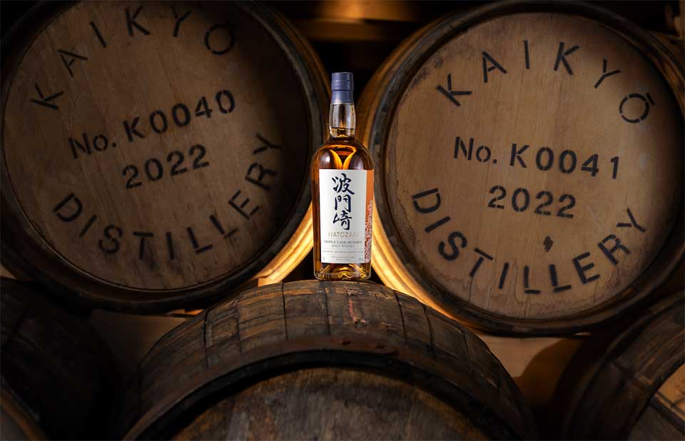 Hatozaki Whisky lancerer Triple Cask Reserve