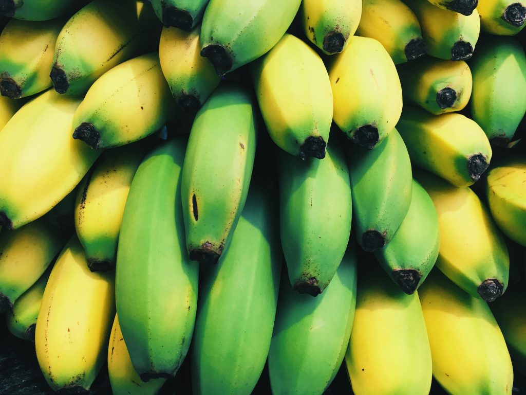 Hvilken farve skal dine bananer have for mest næring?