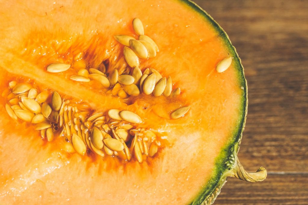 Sådan spotter du, når en cantaloupe for overmoden