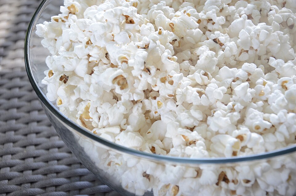 Popcorn i gryde
