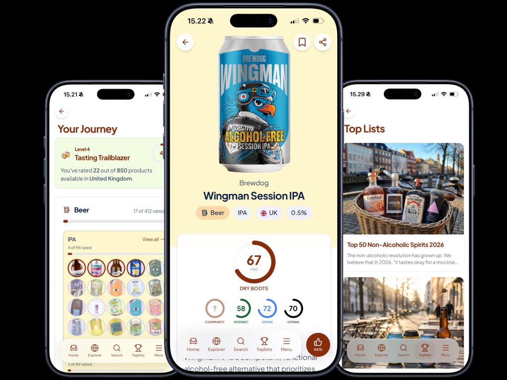 Vivino-mand vil gentage succesen: Ny app guider dig gennem alkoholfri drikkevarer