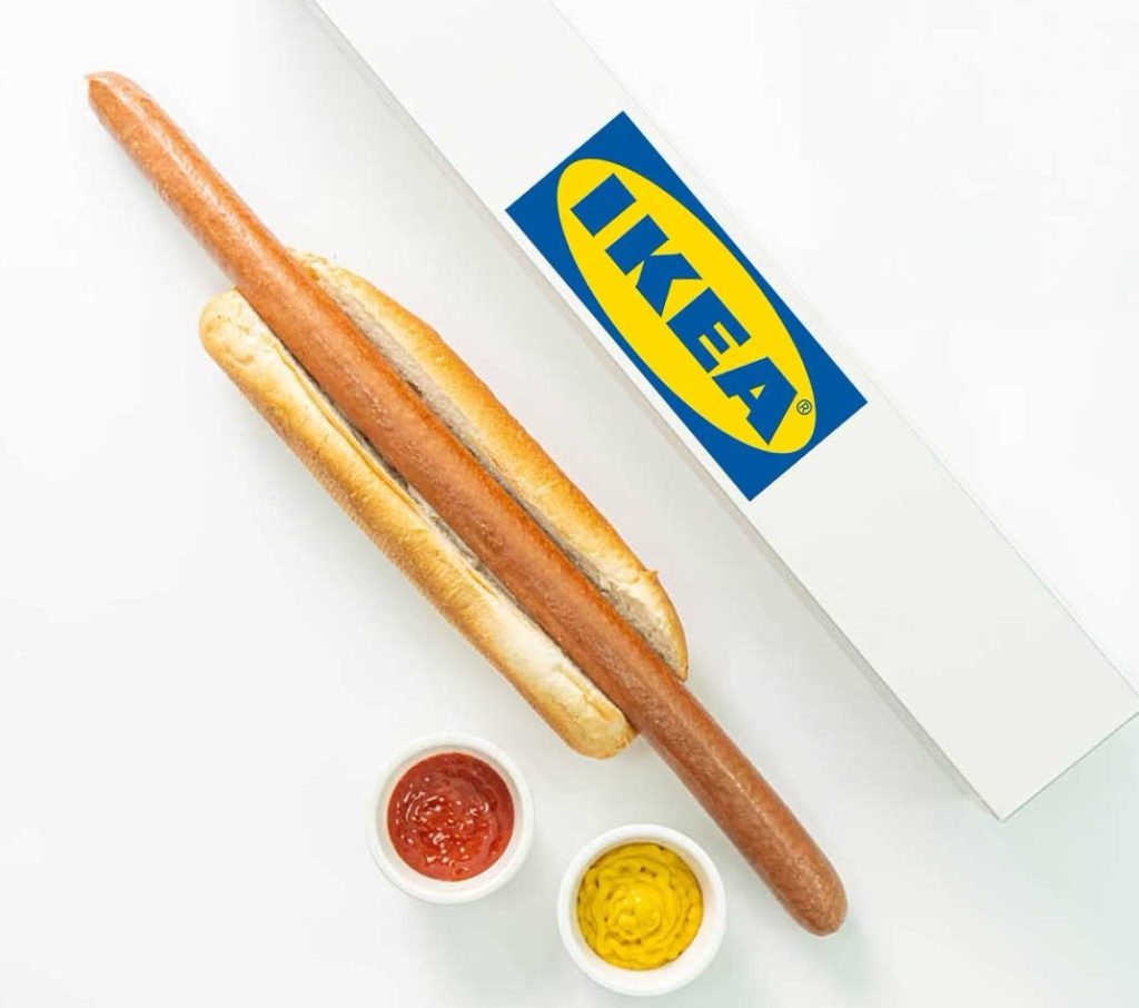 IKEA lancerer ekstra lang hotdog på 50 centimeter