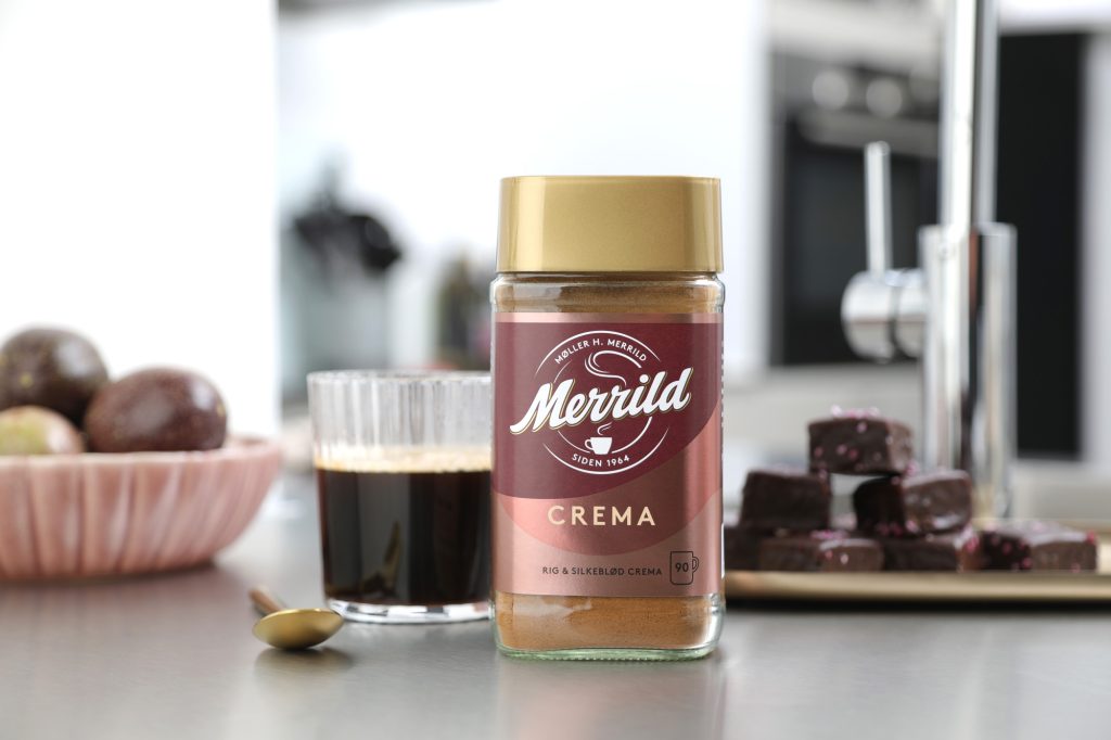Merrild lancerer Instant Crema til hurtig kaffe med crema