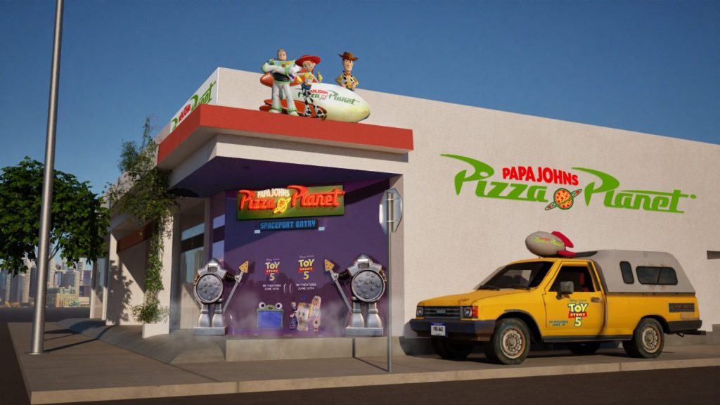 Toy Story-fans kan nu besøge en ægte Pizza Planet