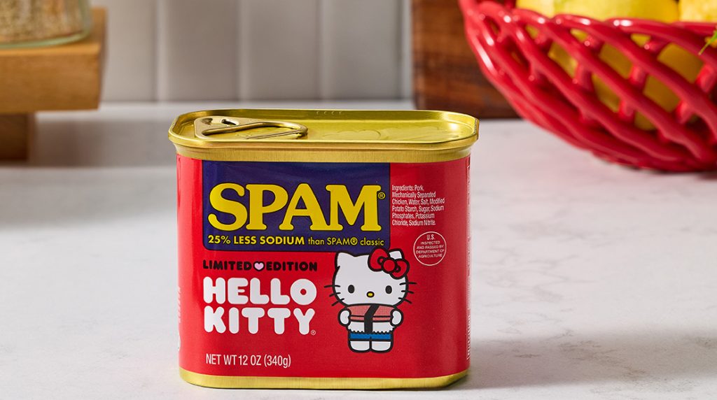 SPAM og Hello Kitty går sammen i et af årets mest uventede samarbejder