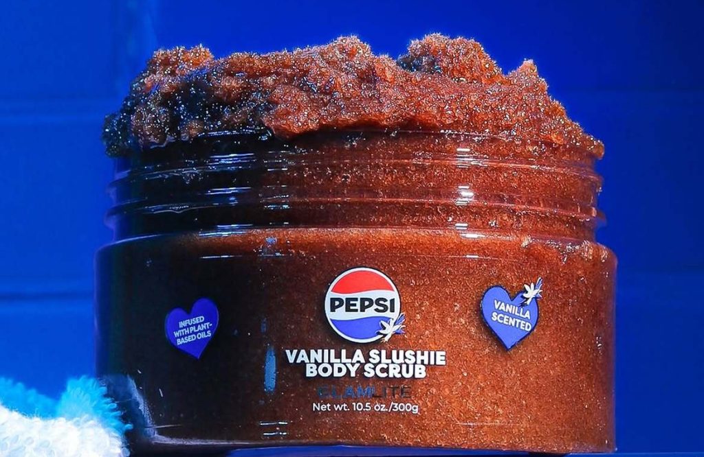 Pepsi går ind i skønhedsbranchen med kropspleje, der dufter af sodavand