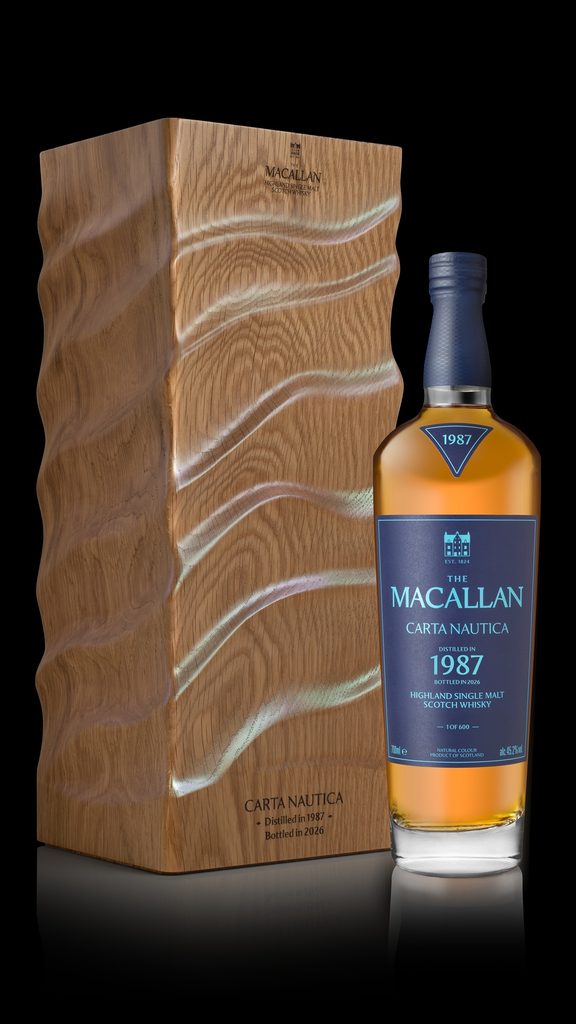 The Macallan Carta Nautica DKK 89.000 1987 Bottle Box 45Deg Right 9x16 PNG 150dpi