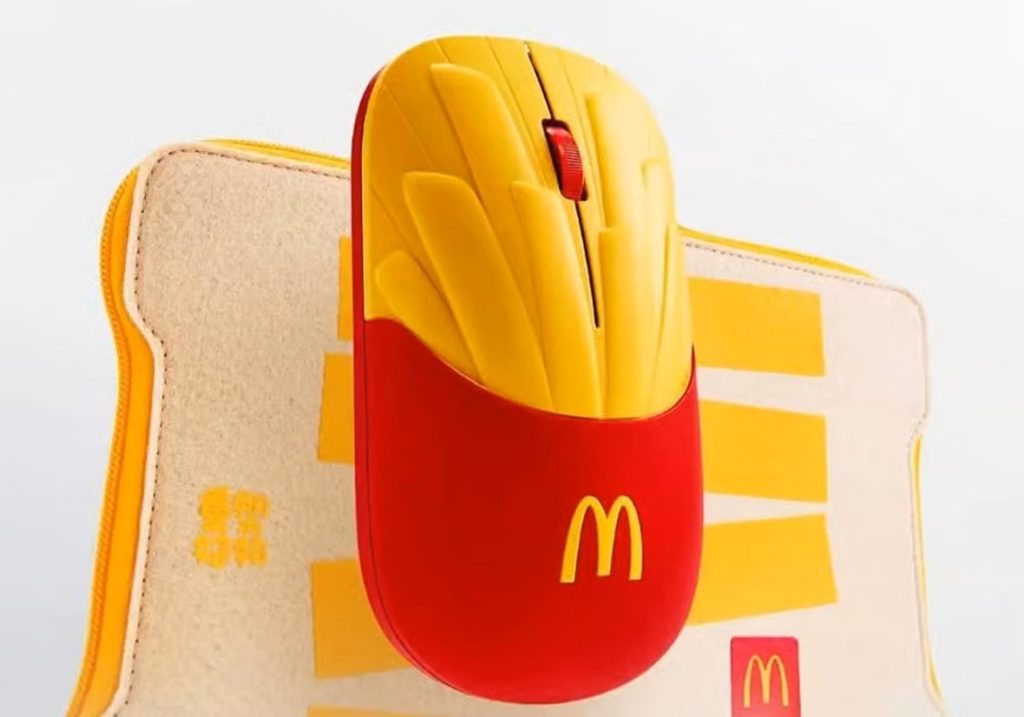 McDonald’s har lavet en computermus formet som pommes frites: og den er lavet af gamle Happy Meal-legetøj