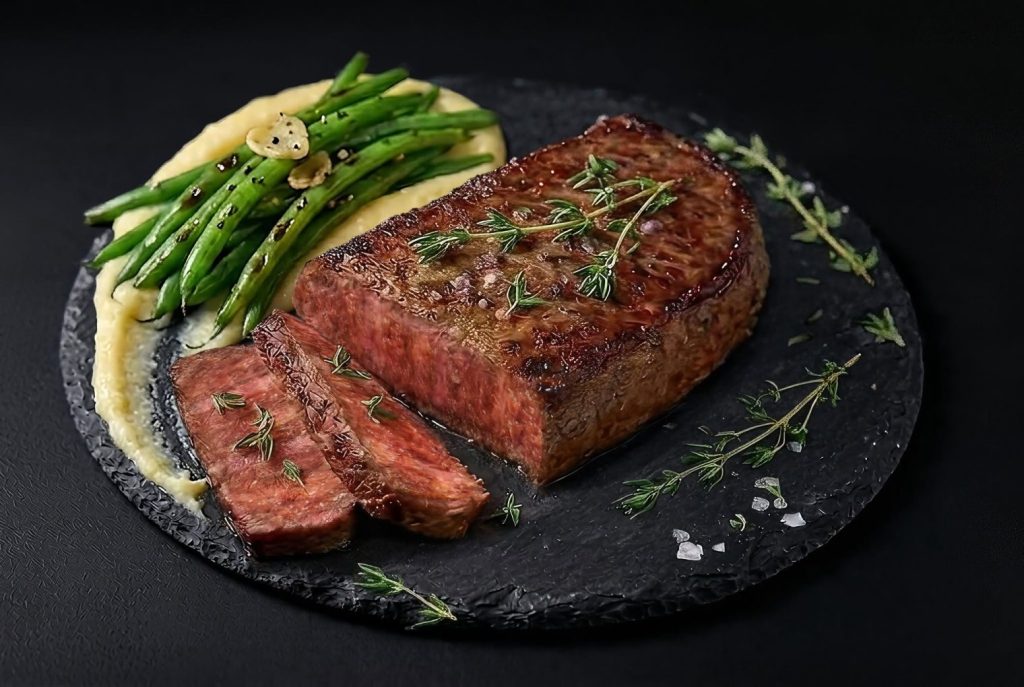 3D-printet kød er på vej i supermarkederne: Her kan du købe plantebaseret filet mignon og steak med marmorering